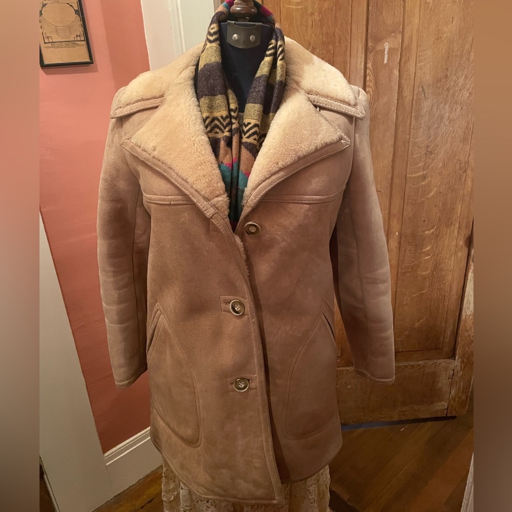 Beautiful Vintage I. Magnin & Co. Shearling Jacket